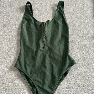 New Look green swimsuit size 8